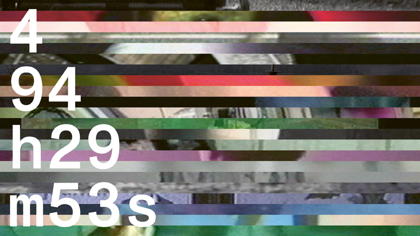 Karin Sander: 494h29m53s © the artist in cooperation with buero übele 